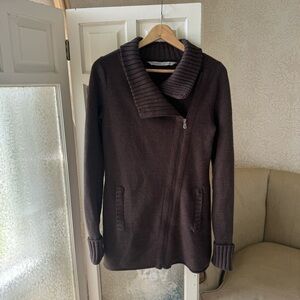 Athleta Chill Factor Sweater Coat